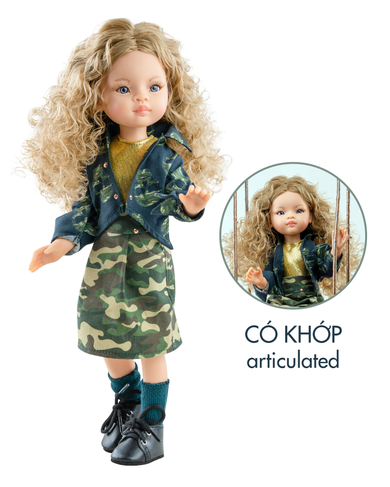 Búp bê cao cấp có khớp - Paola Reina - MANICA ARTICULATED - 04851