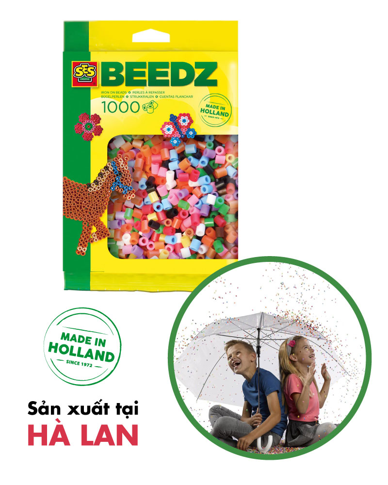 Hạt đậu thần kỳ Beads 1000 mix basic - 00745