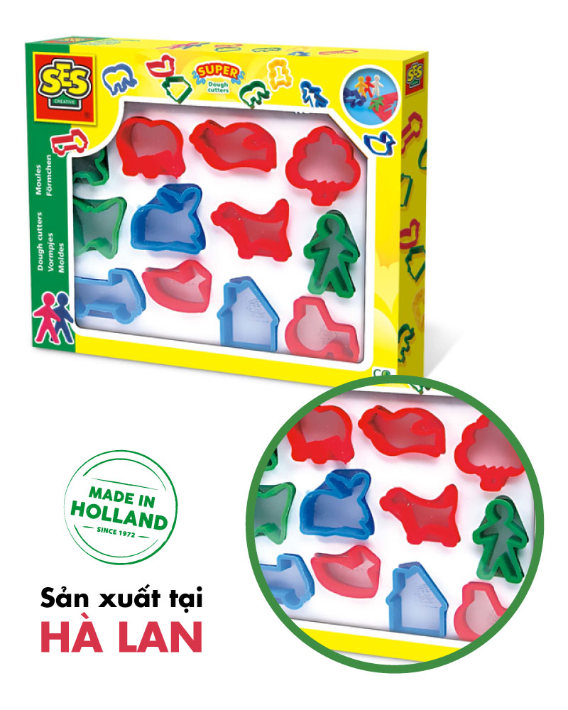 Dough cutters 12 pieces - 00884