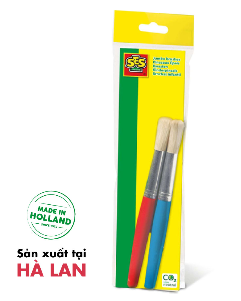 Jumbo brushes 2 pieces - 00399