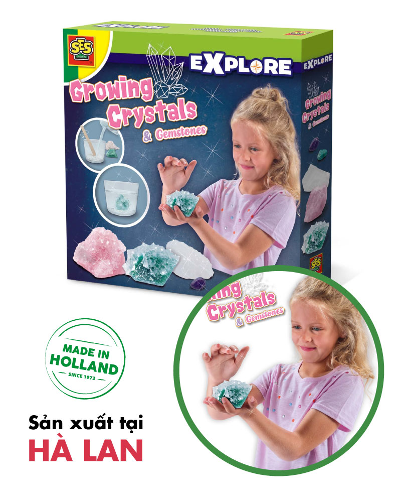 Đồ chơi khám phá Growing crystals and gemstones - 25115