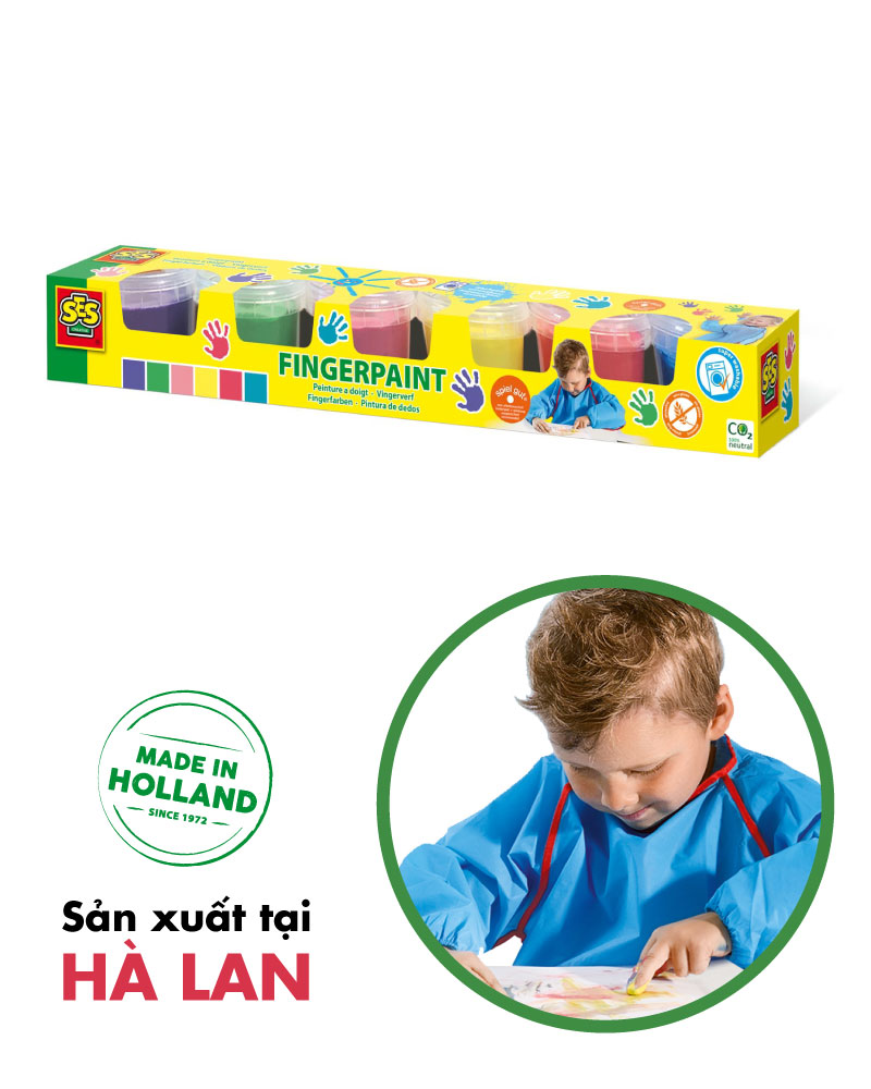 Fingerpaint 6 colors - 00315