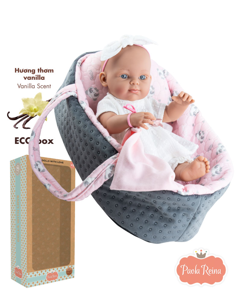 Búp bê em bé - Paola Reina - CAPAZO Carrycot - 05127