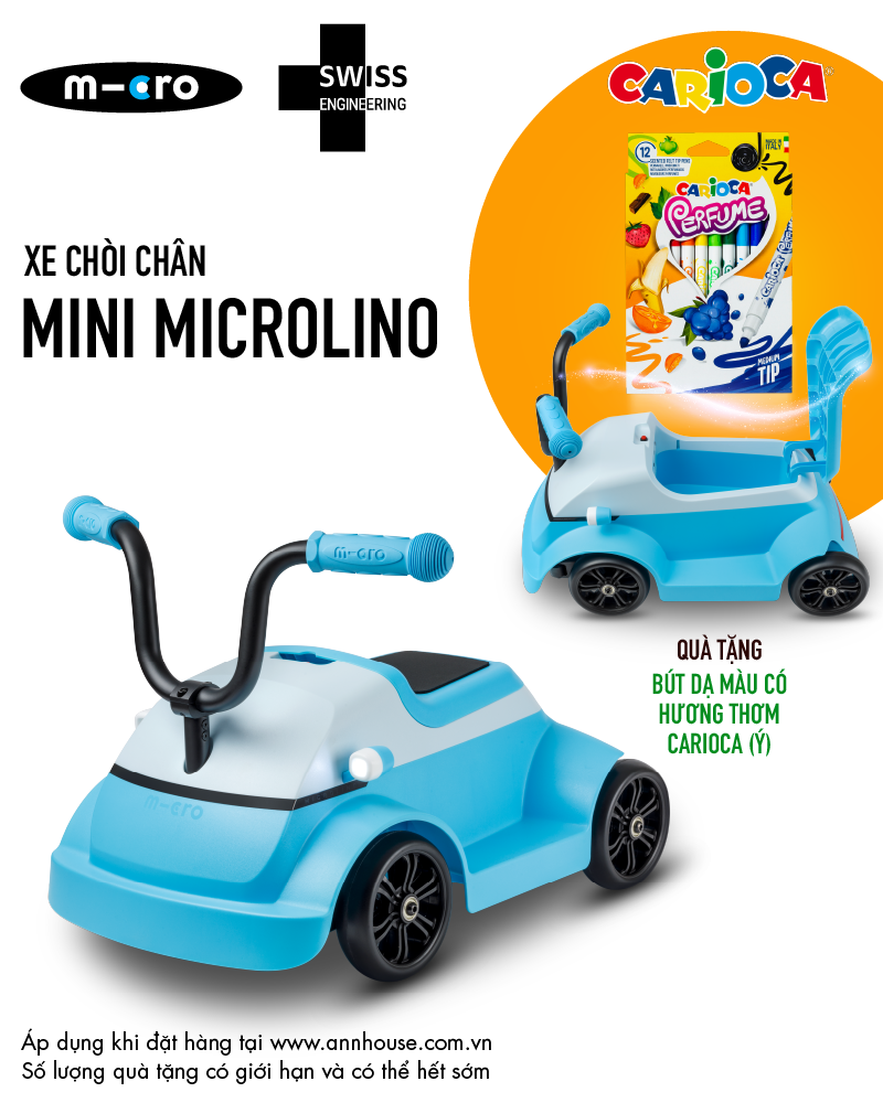 Xe chòi chân Microlino Ride-on Toy