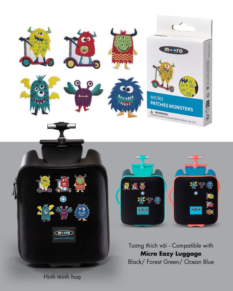 Sticker dính cho vali Micro Eazy Luggage